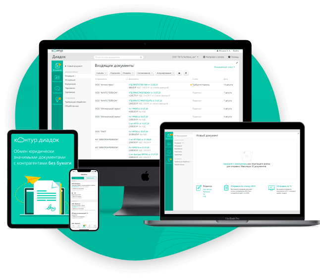 Diadoc. Диадок. Электронный документооборот. Эдо Диадок. Контур документооборот.