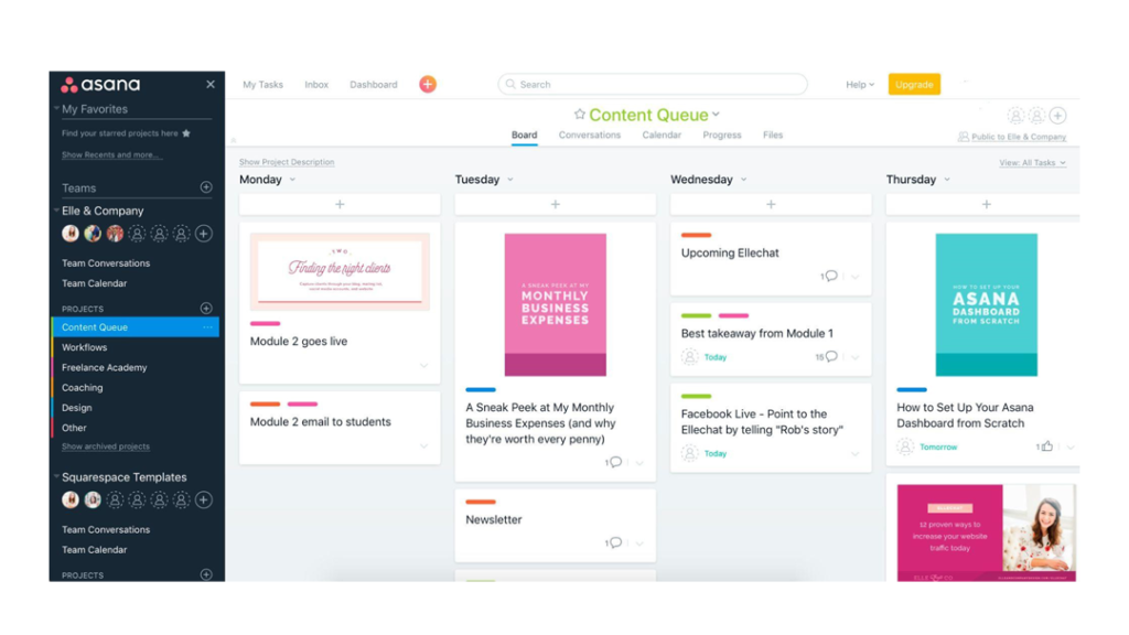 Платформа Asana для организации задач проектов и автоматизации рабочих процессов Канбан-доска Asana для управления задачами и проектами