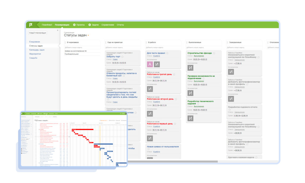 Система ПланФикс с задачами, аналитикой и настраиваемыми модулями Платформа ПланФикс для управления проектами и автоматизации бизнес-процессов