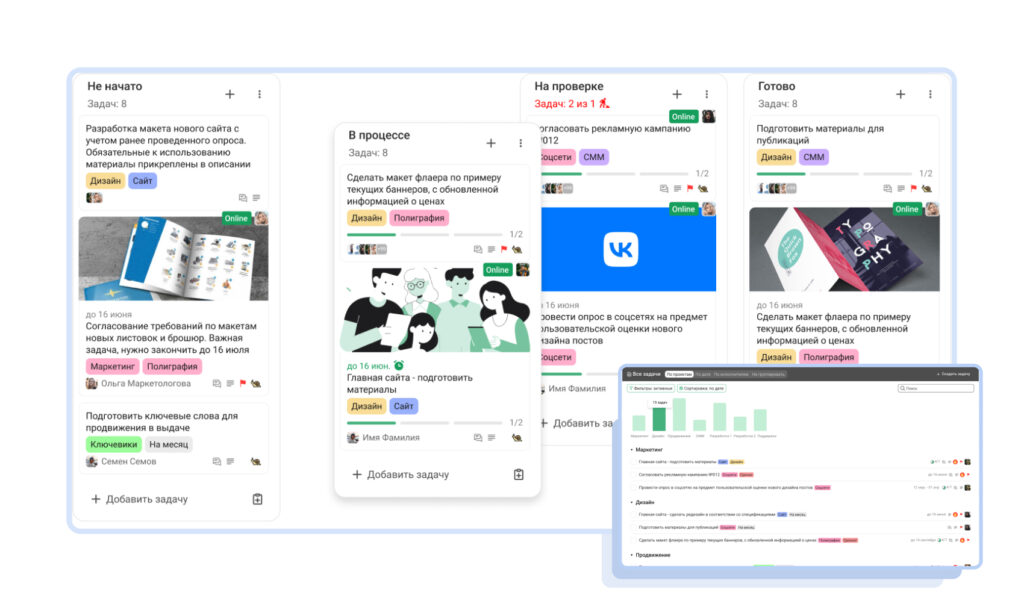 Платформа Strive для планирования и командной работы