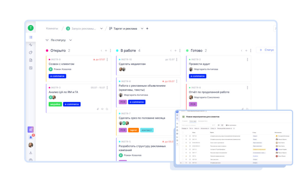Сервис Shtab с тайм-трекером, финансовым учетом и отчетами Платформа Shtab для управления проектами и трекинга времени